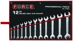 FORCE Комплект гаечни ключове FORCE 5128C - 12 части, 6x7-30x32 мм (JN62268)