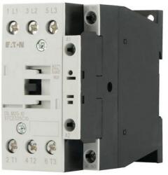 Eaton Контактор EATON DILM25-10(RDC24), 277146 - 3 полюса, 380 V 400 V 11 kW, 1 N/O, RDC 24: 24 - 27 V DC, DC работа, Винтови клеми (277146)