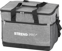 Strend Pro Hűtőtáska, Strend Pro, 30 l, szürke, összecsukható, szigetelt, kempinghez és piknikhez, 27 × 40 × 31 cm (TC252376)