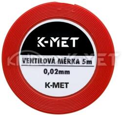 K-MET Подложна стоманена лента k-met 1134-0, 09/d - 0, 09 мм, 13 мм, 5 м (1134-0,09/d)