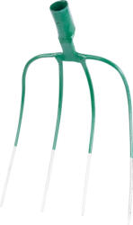 Strend Pro Garden Villa, Strend Pro Garden Bavori, zöld, acél, 4 ágú, nyél nélkül (TC211188)