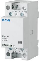 Eaton Инсталационен контактор EATON Z-SCH24/25-22, 248851 - 24VAC/50Hz, 4N/O, 25A, 2HP (248851)