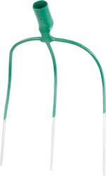 Strend Pro Garden Villa, Strend Pro Garden Bavori, zöld, acél, 3 ágú, nyél nélkül (TC211189)