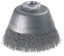 wolfcraft Чашковидна четка за ъглошлайф от стомана Wolfcraft - ф 60x20 mm, M14, 0.3 mm (2107000)