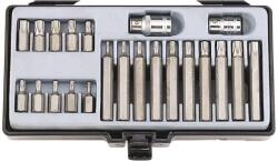 FORCE Комплект TORX накрайници с отвор Force 4222 - 22 бр. , T10H-T55H (JN66142)