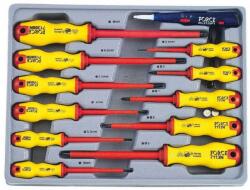 FORCE Комплект изолирани отвертки Force 2125 - 2, 5-8 мм, PH0-PH3, 12 части, 1000 V (JN78495)