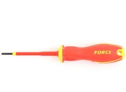 FORCE Изолирана права отвертка Force - 4 mm, 100 mm (JN78366)