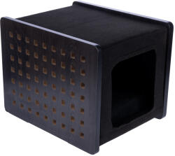  Modern Living Modern Living San Francisco falra szerelhető macskakuckó macskáknak, fekete