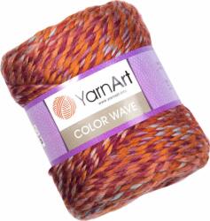 YARNART Color Wave 119 Orange Pink Kötőfonal (Color Wave 119)