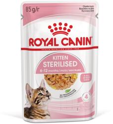 Royal Canin 12x 85g Royal Canin Sterilized Kitten aszpikban nedves macskatáp