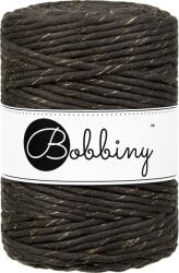 Bobbiny Macrame Cord 5 mm 100 m Golden Espresso Șnur (MX-E106)