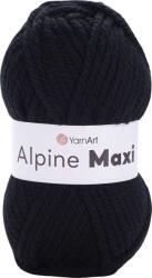 YARNART Alpine Maxi 661 Black Плетива прежда (Alpine Maxi 661)