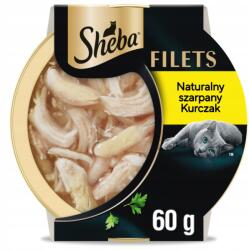 Sheba SHEBA Filets nedves macskaeledel csirkével, szószban 60g