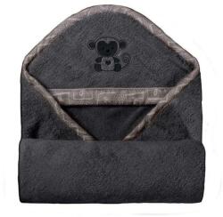 BabyMatex Baba fürdőlepedő, Babymatex, pamut/bambusz, 100x100, szürke (1760714)