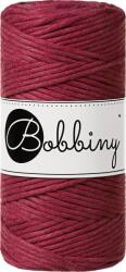 Bobbiny Macrame Cord 3 mm 100 m Wine Red Șnur (MS-E097)