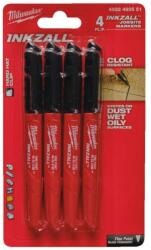 Milwaukee Set markere negre INKZALL - 4 BUC (4932480551)