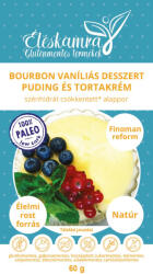 Paleolit Éléskamra Éléskamra Bourbon vaníliás puding és tortakrém alappor CH csökkent 60g (Paleo - biora