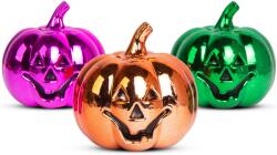 Family Halloween-i tök dekoráció - fényes - 6 cm - 3 szín / csomag, 58180