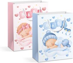 Family Ajándéktasak - papír - 265 x 127 x 330 mm - 2 féle / csomag, 58290