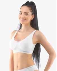 Eco Bamboo Pushup bambusz sportmelltartó 07014P - L/XL Fehér (G-07014ALXL)