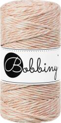 Bobbiny Macrame Cord 3 mm 100 m Peach Shake Șnur (<![CDATA[MS-E102]]>)
