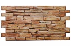 Unic Spot PVC fali panel dekoráció, falburkolat, Kareliai agyag mintás 98 x 48 x 0, 3 cm, 7150010