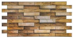 Unic Spot PVC fali panel dekoráció, falburkolat, mogyoró 98 x 48 x 0, 3 cm 7150000