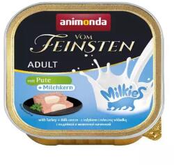 Animonda Vom Feinsten Adult Cat Milkies - pulyka tejes közepével 12 x 100 g
