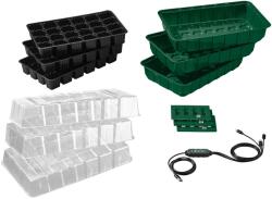 PARKSIDE LED-es palántanevelő készlet időzítővel, 3x24 palántához palántázó készlet