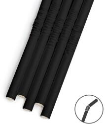 Family Papír szívószál - fekete - 190 x 4, 5 mm - 150 db / csomag, 57604B