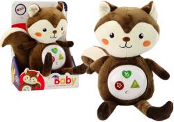  Interaktív Oktató Plüss Mókus - Bújós, Dallamokkal