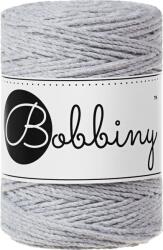 Bobbiny Macrame Cord 1, 5 mm 100 m Gri deschis Șnur (MD-E006)