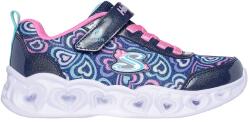 Skechers Skechers, Heart Lights - Boogi Love sneaker LED-fényekkel, Tengerészkék, 29 EU (303257L-NVMT-29)