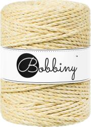 Bobbiny 3PLY Macramé Rope 5 mm 100 m Banana Shake Șnur (<![CDATA[TX-E062]]>)