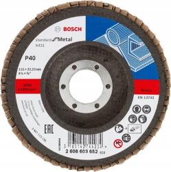 Bosch Accessories 2608603652 X431 Felületcsiszoló korong Ø 115 mm Furat átmérő 22.33 mm Acél 1 db (2608603652) (2608603652)