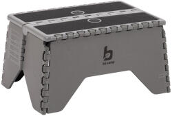Bo-Camp Foldable step plastic Culoare: gri (5315516)