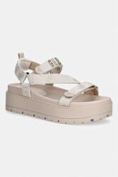Guess sandale cu platformă pentru femei FETTA PPY2-OBD2GN_01X (FLJFTT.FAL03.CREAM)