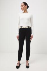 Medicine pantaloni chinos pentru femei, din bumbac cu elastan ZPY2-SPD040_99X (RS26-SPD040)