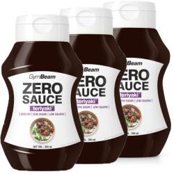 GymBeam - Zero Teriyaki Szósz - 3 X 350 Ml