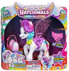 WinFun Jucarie interactiva Hatchimals - Unicorn cu aripi magice
