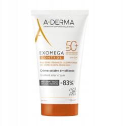A-DERMA A-Derma Exomega Control Emollient SPF50+ Napozókrém 150 ml (3282770397765) (3282770397765)