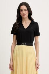 Karl Lagerfeld tricou pentru femei, din bumbac PPY2-TSD1L5_99X (B2W17096)
