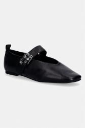 Tommy Jeans balerini din piele TJW BALLERINA BUCKLE PPY2-OBD0JP_99X (EN0EN03019)
