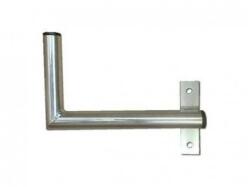 Iskra WFMETAL K25O32P Antennatartó falra/ablak mellé övvel jobb oldali rögzítés 25cm (K25O32P) (K25O32P)