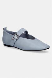 Tommy Jeans balerini din piele TJW BALLERINA BUCKLE PPY2-OBD0JP_05X (EN0EN03019)