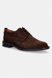 HUGO pantofi din piele întoarsă Lysander PPY2-OBM0Z6_89X (50563372.247)