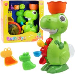 LEAN Toys Dinoszaurusz Fürdőjáték Készlet Darálós Tartozékokkal 8El - xupe