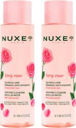 NUXE Very Rose 3 az 1-ben Nyugtató arctisztító micellás víz DUOPACK 2x400 ml - ekozmetikum