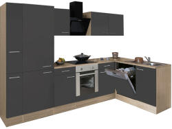 Elleci Yorki 310 sarok konyhabútor alsó sütős, polcos kivitelben (LS310STAN-SUT-PSZ)