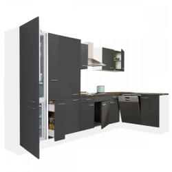  Yorki 370 sarok konyhabútor alulfagyasztós hűtős kivitelben (LS370FHAN-PSZ-AF)